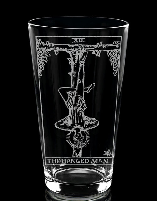 Load image into Gallery viewer, RIDER-WAITE TAROT CARD Pint Glasses by LumEngrave
