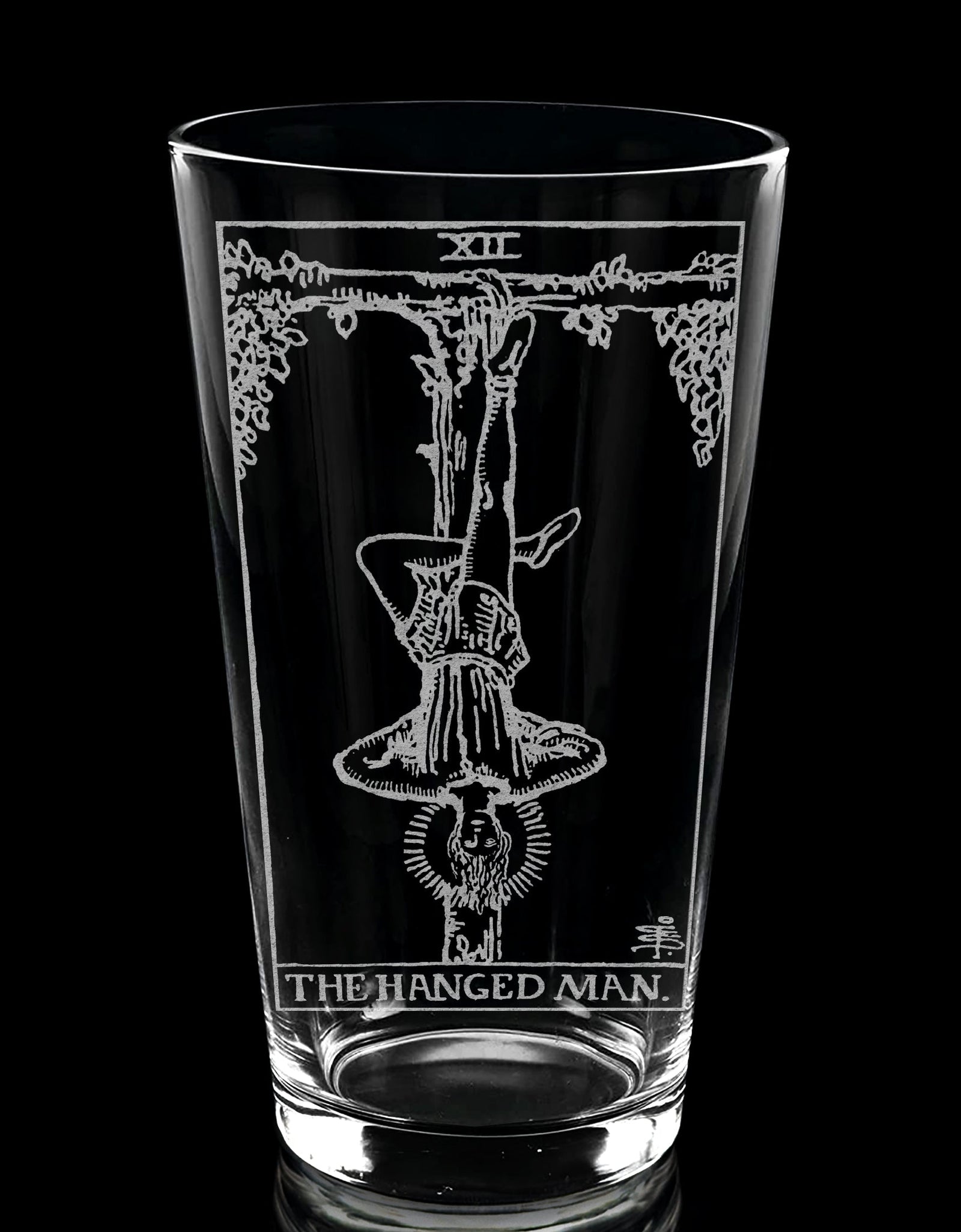 RIDER-WAITE TAROT CARD Pint Glasses by LumEngrave