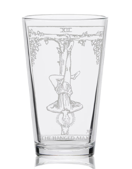 Load image into Gallery viewer, RIDER-WAITE TAROT CARD Pint Glasses by LumEngrave
