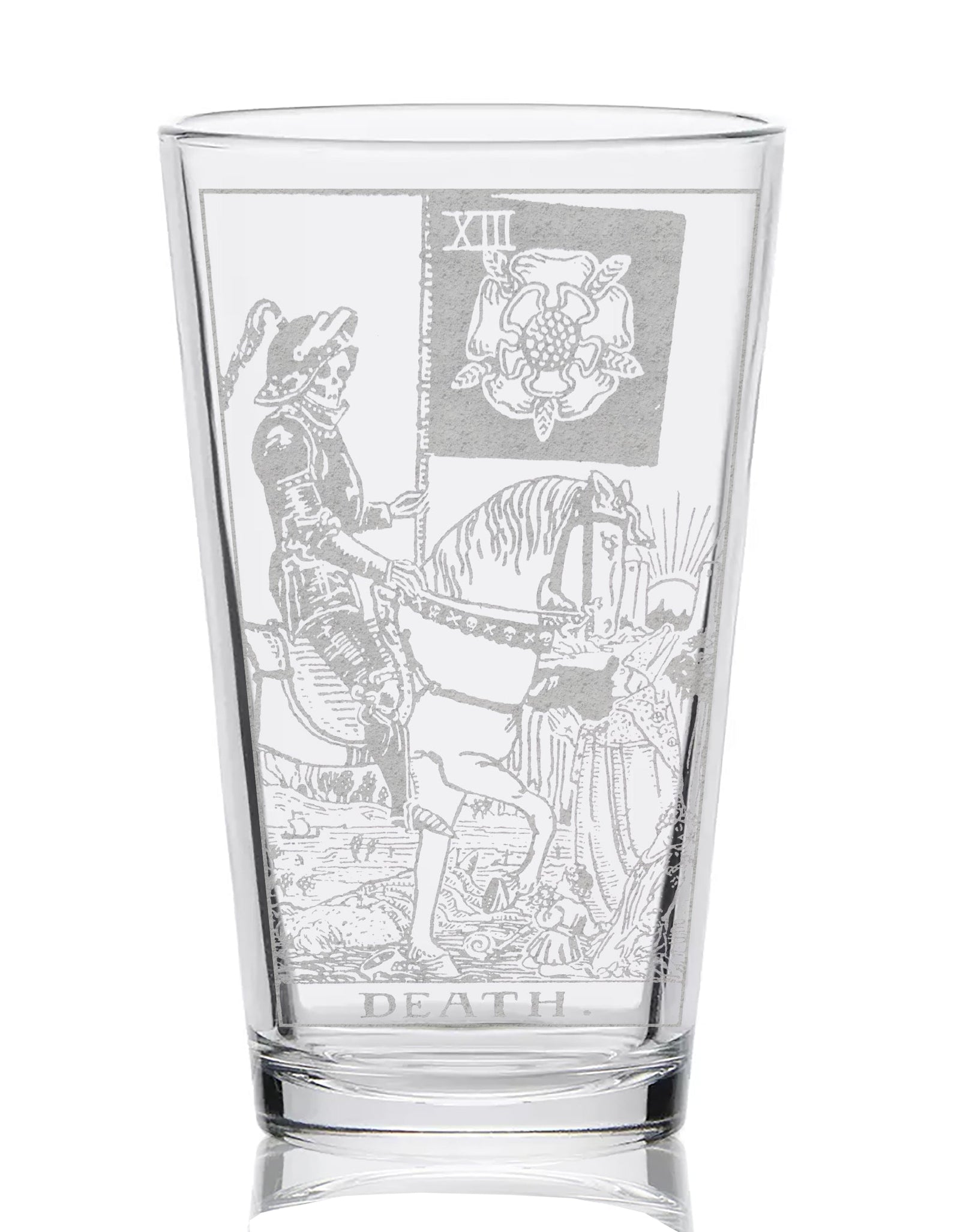 RIDER-WAITE TAROT CARD Pint Glasses by LumEngrave
