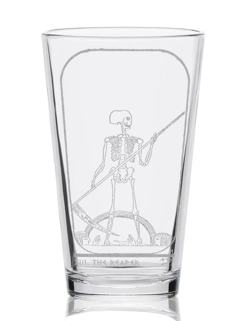 Load image into Gallery viewer, EGYPTIAN TAROT CARD Pint Glasses by LumEngrave

