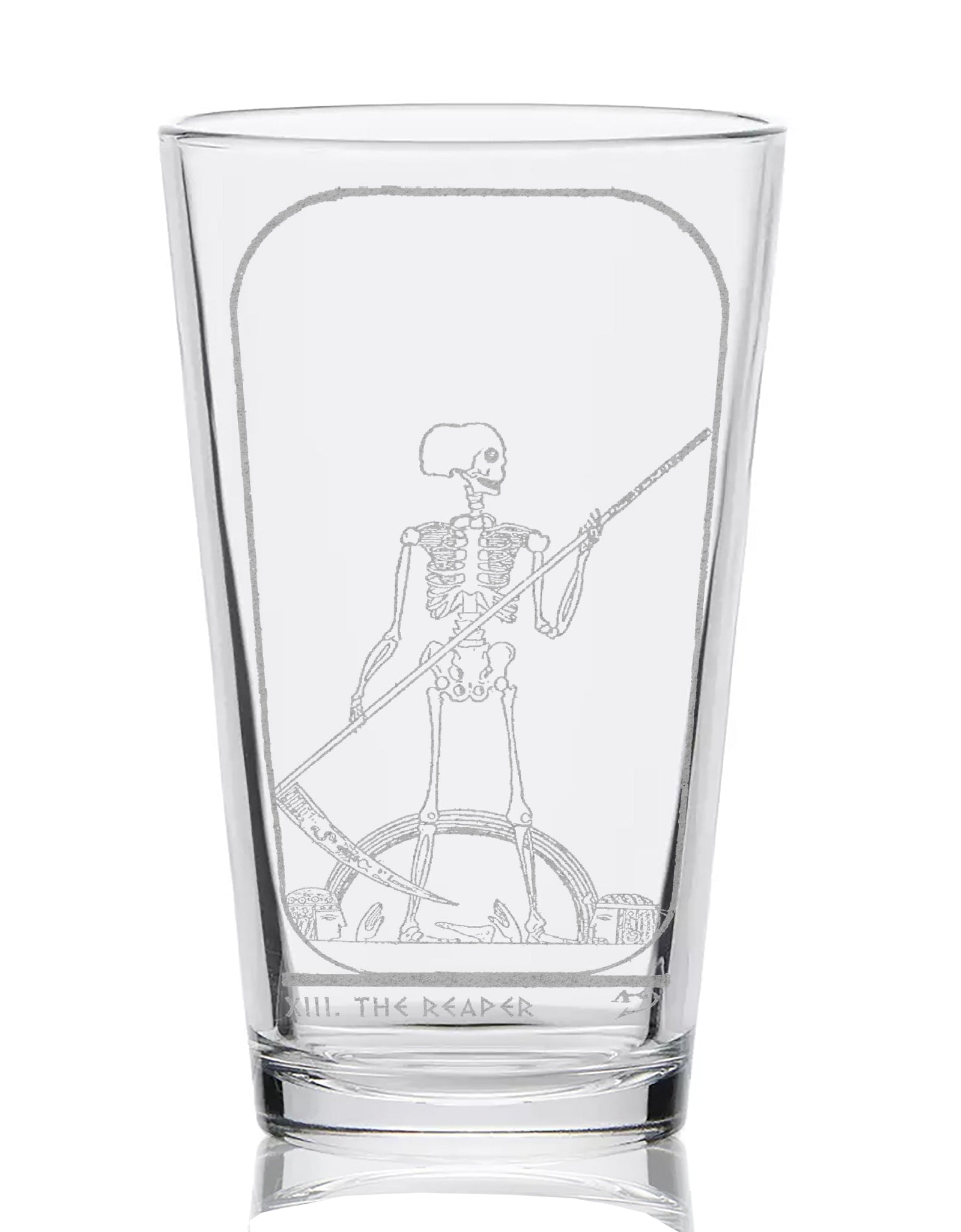 EGYPTIAN TAROT CARD Pint Glasses by LumEngrave