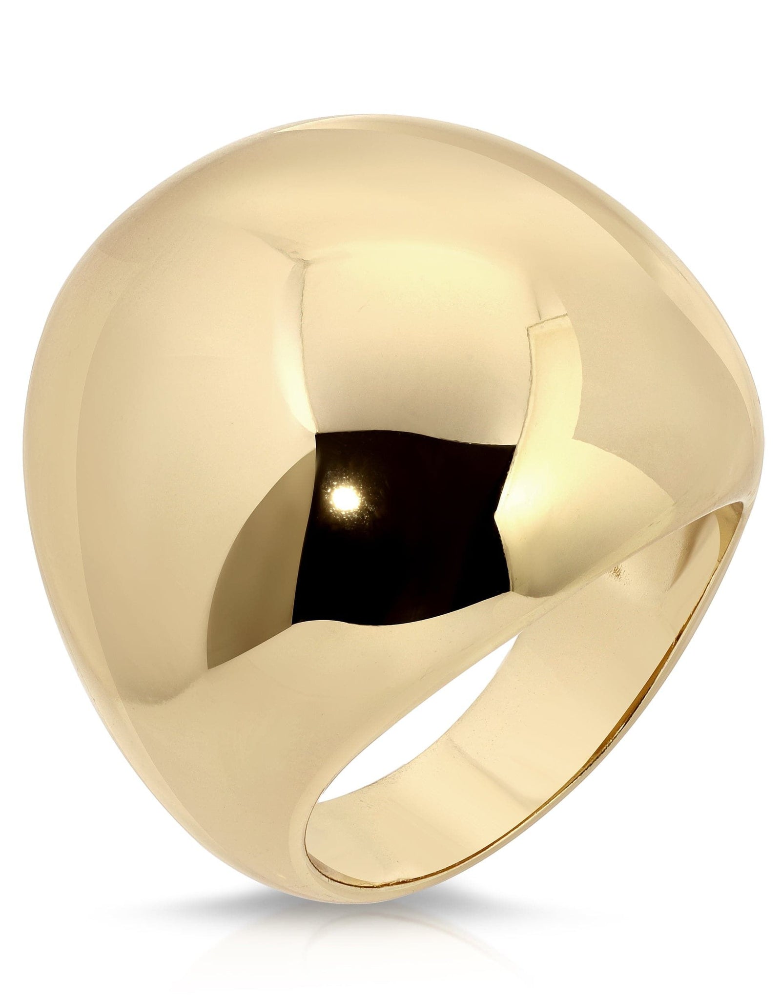 XL DOMED RING by eklexic jewelry