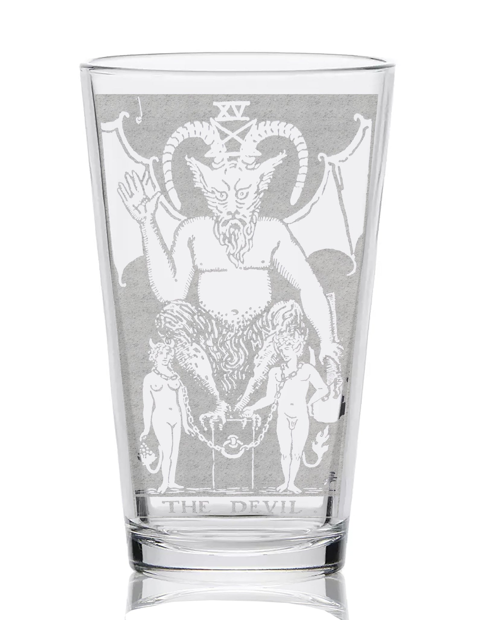 RIDER-WAITE TAROT CARD Pint Glasses by LumEngrave