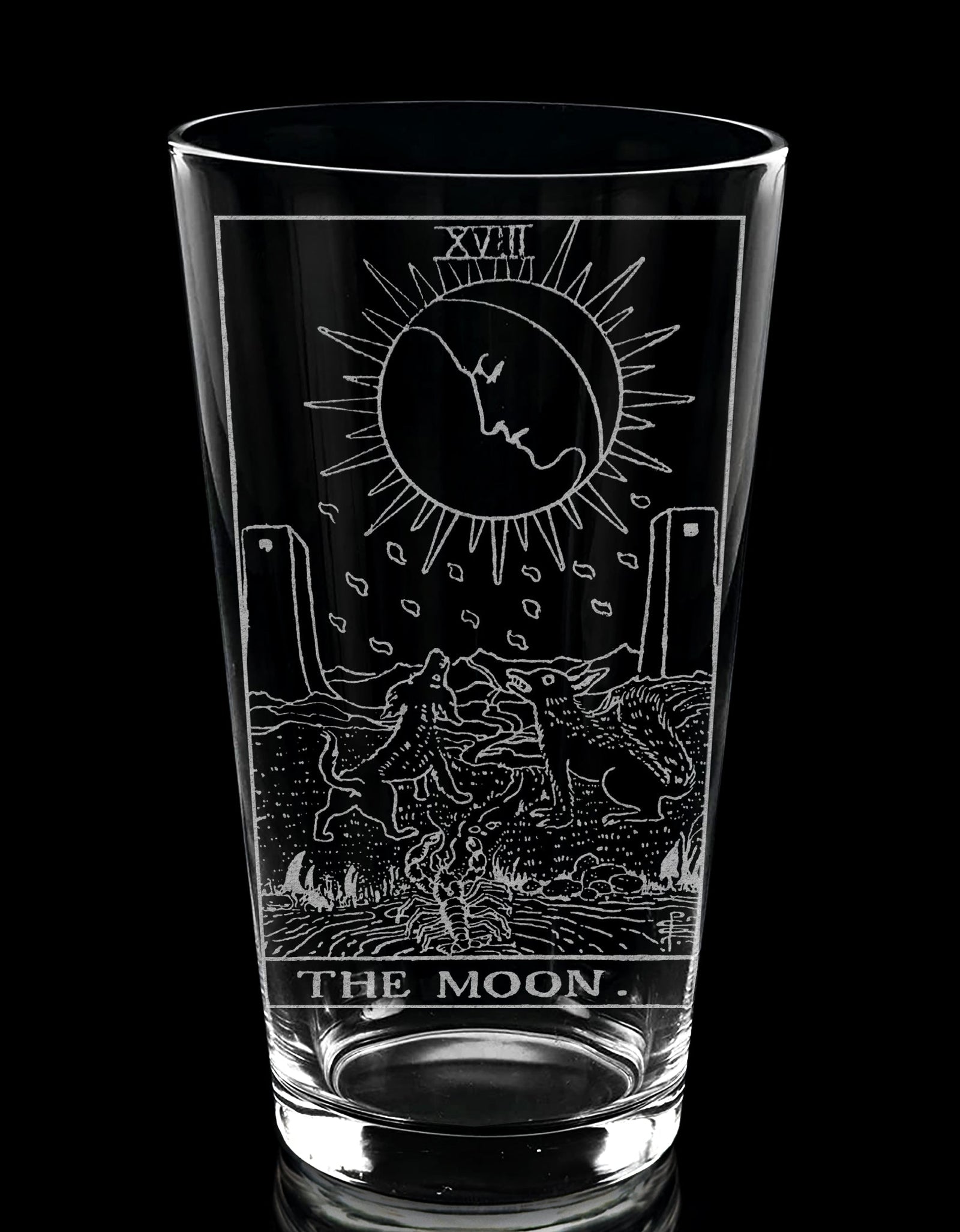 RIDER-WAITE TAROT CARD Pint Glasses by LumEngrave