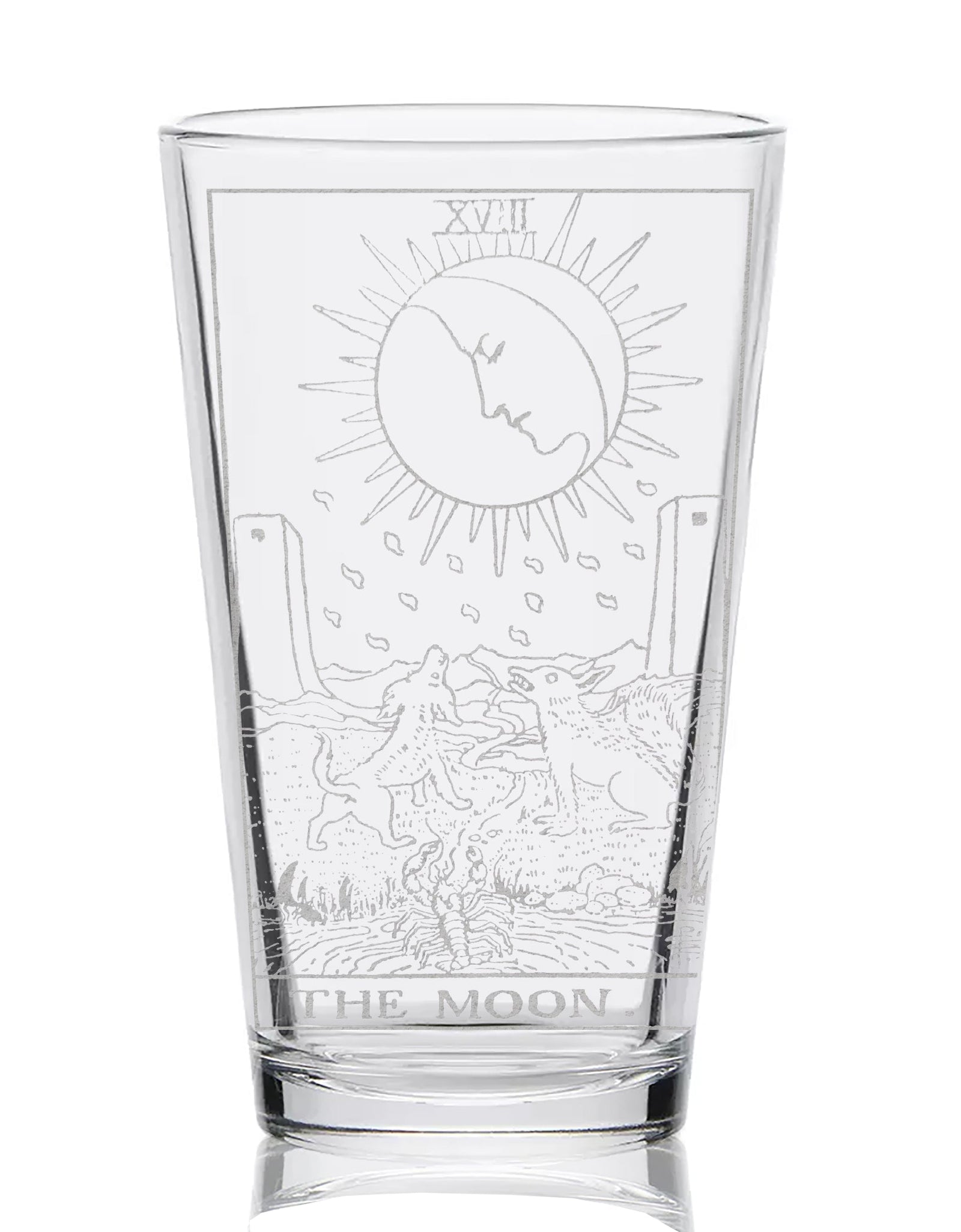 RIDER-WAITE TAROT CARD Pint Glasses by LumEngrave