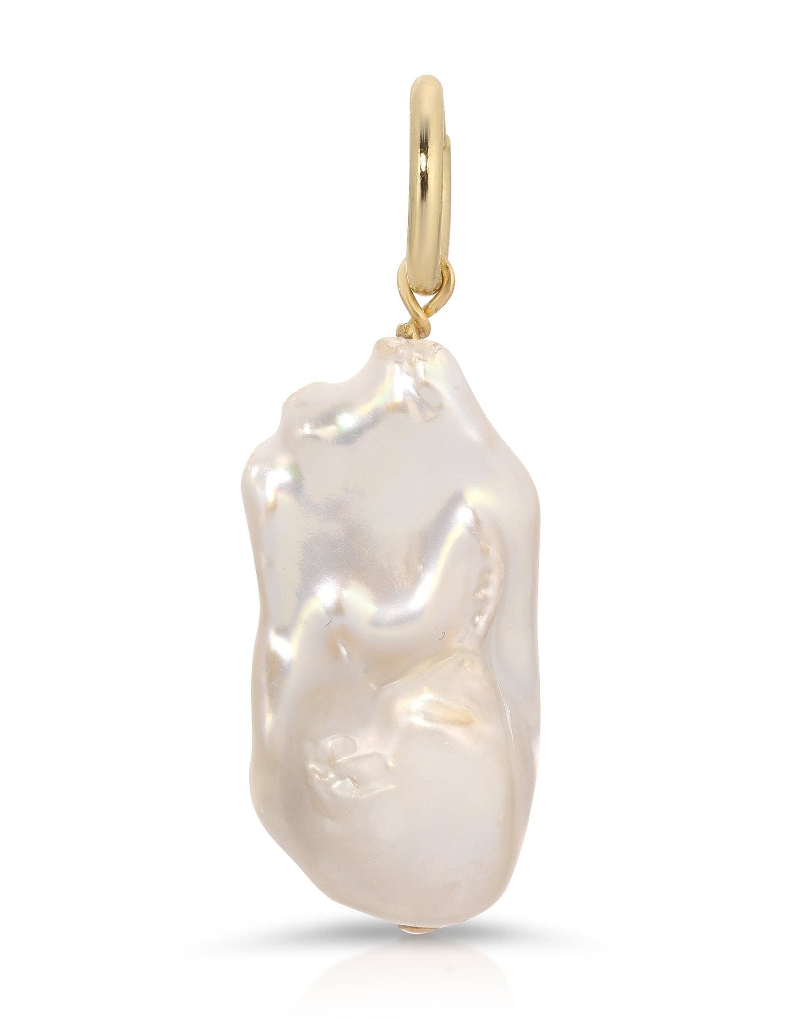 Xl Fresh Water Baroque Pearl Pendant by eklexic jewelry