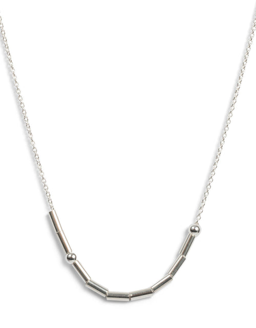 Load image into Gallery viewer, JOY | Morse Code Classic Gold Beaded Necklace by ETHICGOODS
