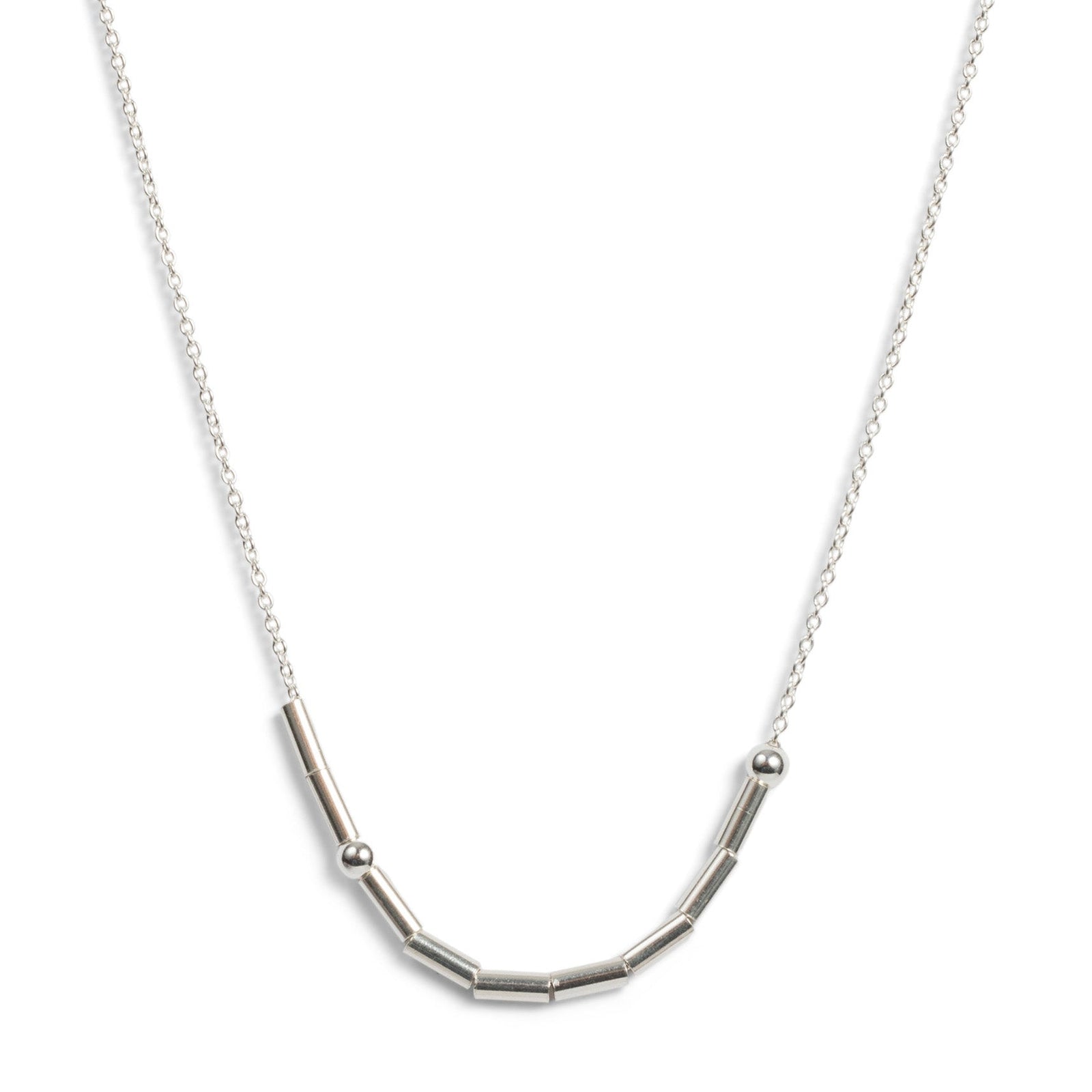 JOY | Morse Code Classic Gold Beaded Necklace by ETHICGOODS