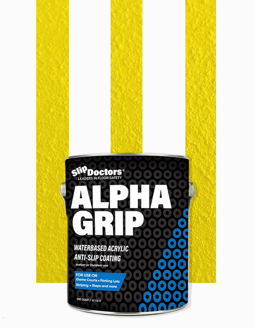 Load image into Gallery viewer, Alpha Grip Non-Slip Stripe and Athletic Court Paint by SlipDoctors
