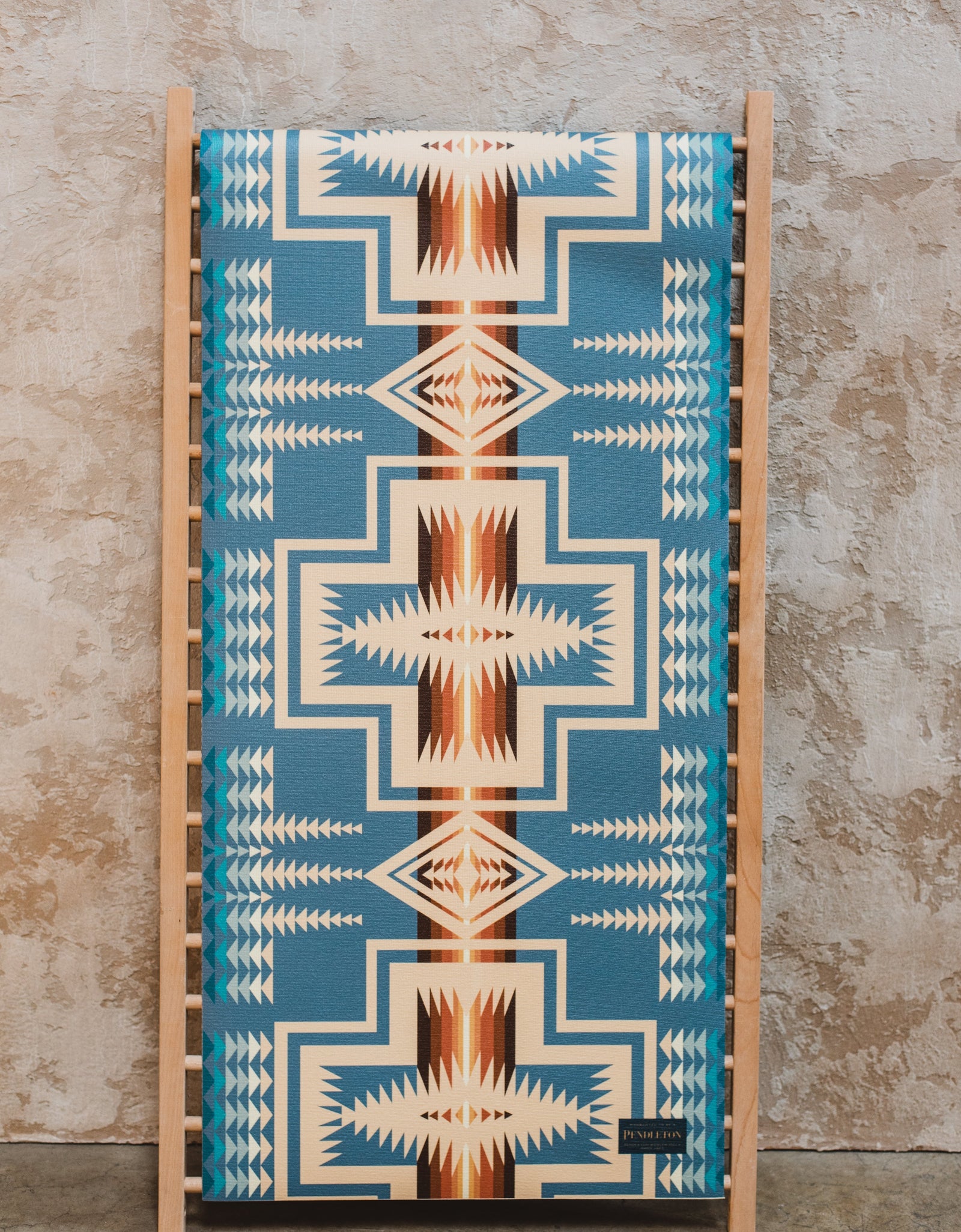 Pendleton x Yune Yoga Mat Harding Grey 5mm by Yune Yoga