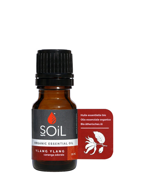 Load image into Gallery viewer, Organic Ylang Ylang Essential Oil (Cananga Odorata) 10ml by SOiL Organic Aromatherapy and Skincare
