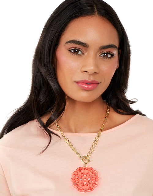 Load image into Gallery viewer, Allure Resin Pendant Necklace by ZENZII
