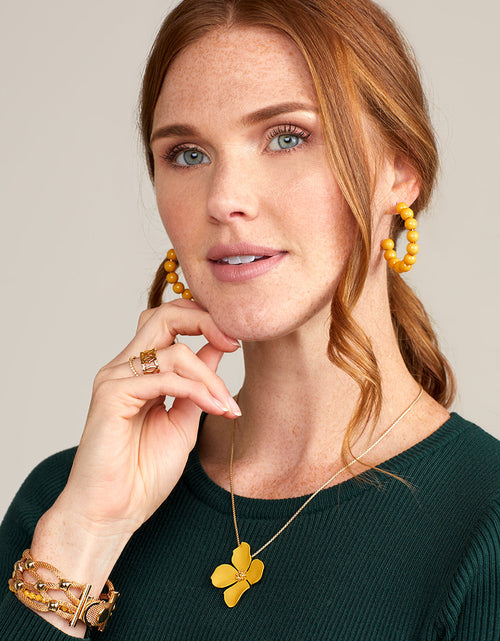 Load image into Gallery viewer, Patricia Garden Party Necklace by ZENZII

