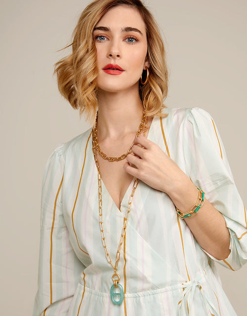 Load image into Gallery viewer, Taylor Charm Necklace by ZENZII
