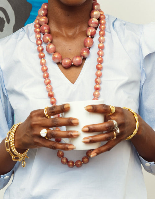 Load image into Gallery viewer, Iris Long Necklace by ZENZII
