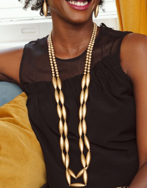 Load image into Gallery viewer, Savannah Long Necklace by ZENZII
