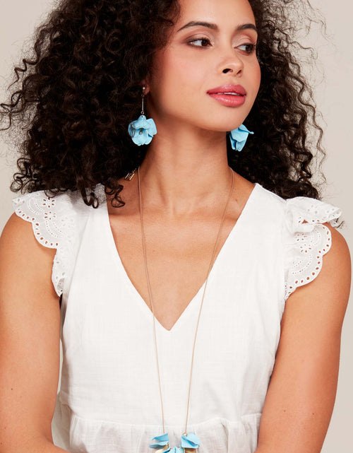 Load image into Gallery viewer, Lily Long Necklace by ZENZII
