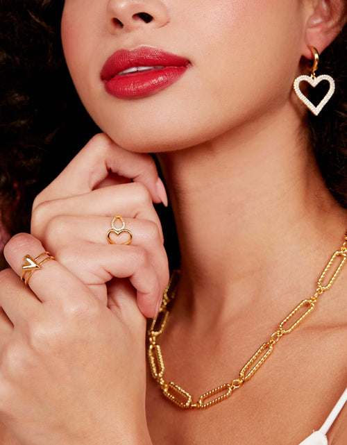 Load image into Gallery viewer, Aurea Heart Ring by ZENZII
