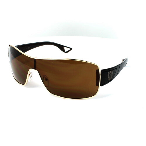 Load image into Gallery viewer, KHAN Sunglasses Shield 3311 - Brown
