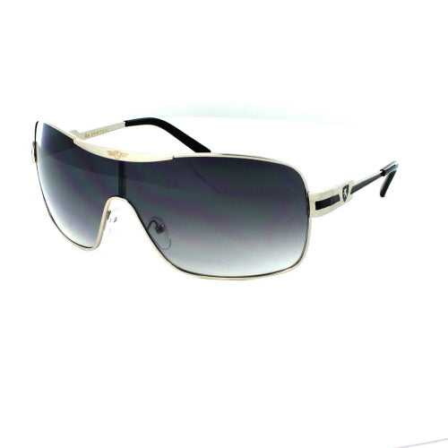Load image into Gallery viewer, KHAN Sunglasses Shield 3728 - Black
