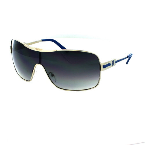 Load image into Gallery viewer, KHAN Sunglasses Shield 3728 - Blue
