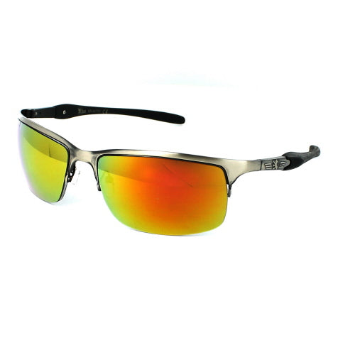 Load image into Gallery viewer, KHAN Sunglasses Sport 3737 - Silver-Yellow
