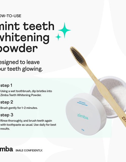 Load image into Gallery viewer, Teeth Whitening Powder by Zimba Whitening
