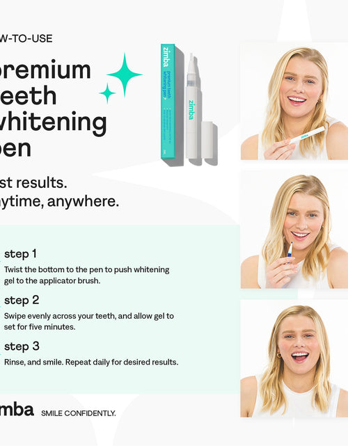Load image into Gallery viewer, Premium Teeth Whitening Pen by Zimba Whitening
