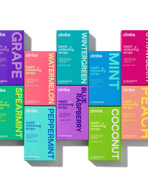 Load image into Gallery viewer, Teeth Whitening Strips by Zimba Whitening
