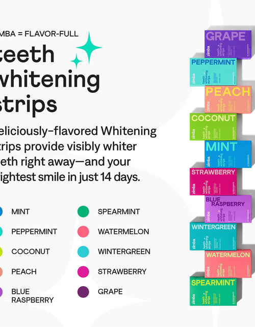 Load image into Gallery viewer, Teeth Whitening Strips by Zimba Whitening
