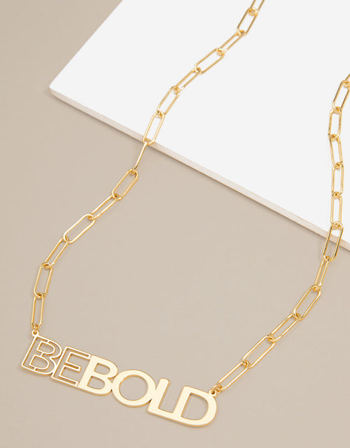 Load image into Gallery viewer, Be Bold Necklace by ZENZII
