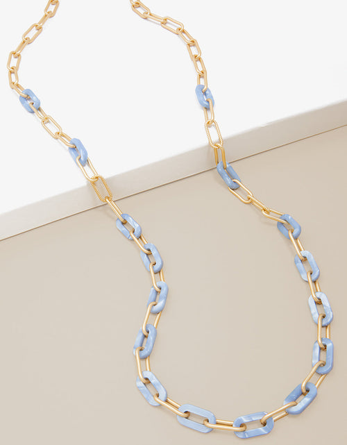 Load image into Gallery viewer, Lenna Long Links Necklace by ZENZII
