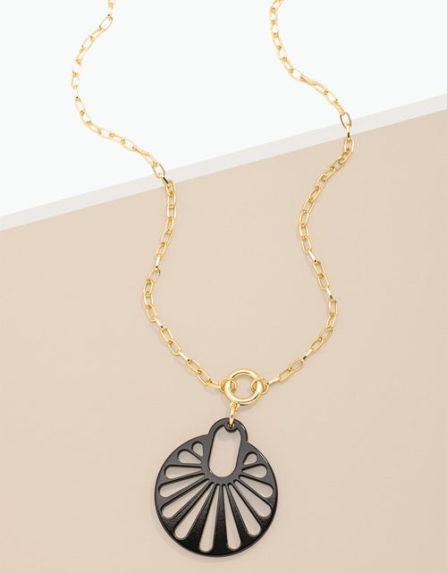 Load image into Gallery viewer, Fannie Pendant Necklace by ZENZII
