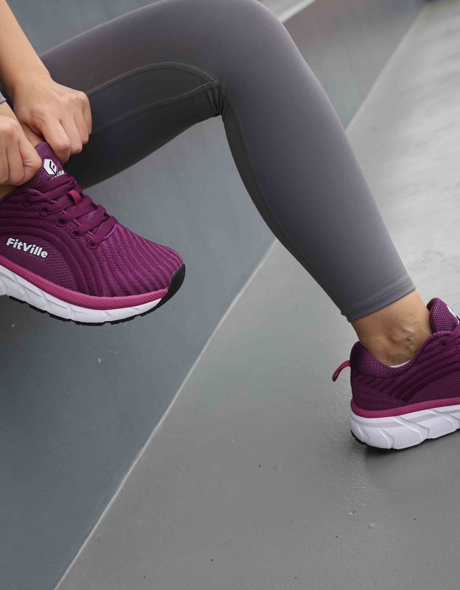 FitVille Women's FlowCore Running Shoes V2 by FitVille