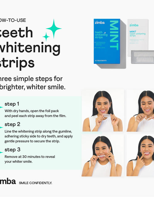 Load image into Gallery viewer, Teeth Whitening Strips by Zimba Whitening
