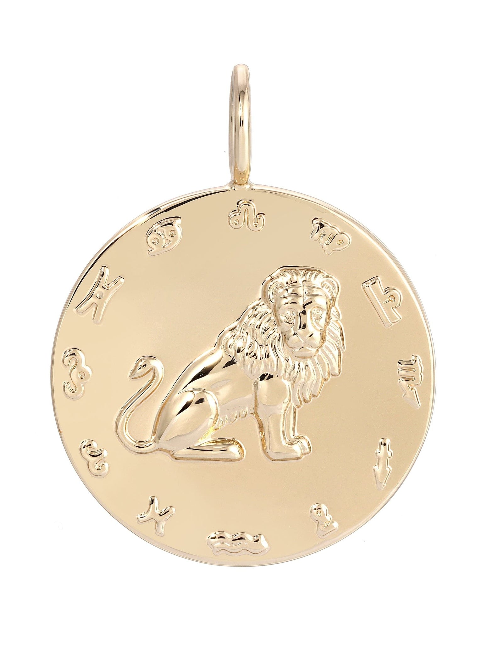 Zodiac Pendant Leo by eklexic jewelry