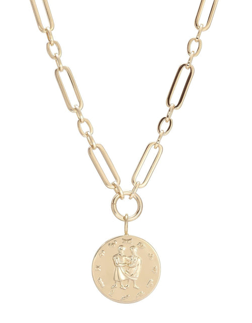Load image into Gallery viewer, Zodiac Pendant Necklace by eklexic jewelry
