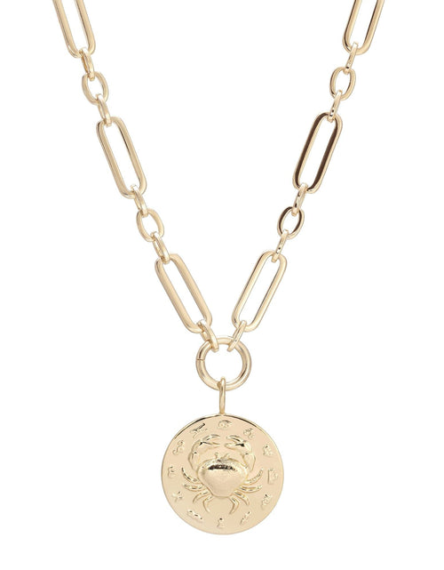 Load image into Gallery viewer, Zodiac Pendant Necklace by eklexic jewelry
