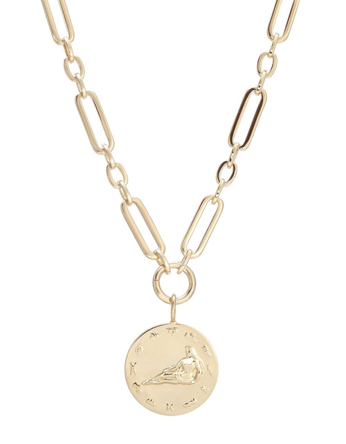 Load image into Gallery viewer, Zodiac Pendant Necklace by eklexic jewelry
