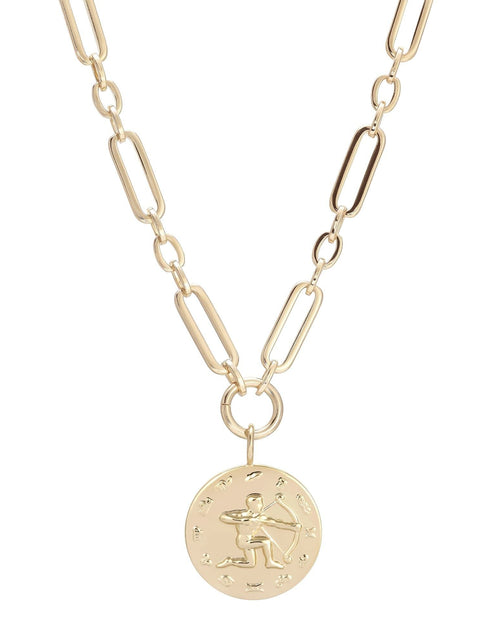 Load image into Gallery viewer, Zodiac Pendant Necklace by eklexic jewelry
