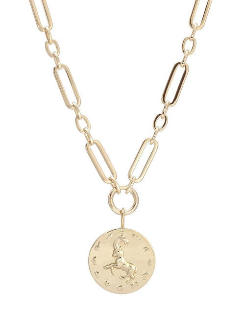Load image into Gallery viewer, Zodiac Pendant Necklace by eklexic jewelry
