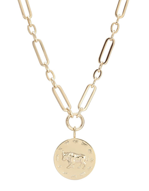 Load image into Gallery viewer, Zodiac Pendant Necklace by eklexic jewelry
