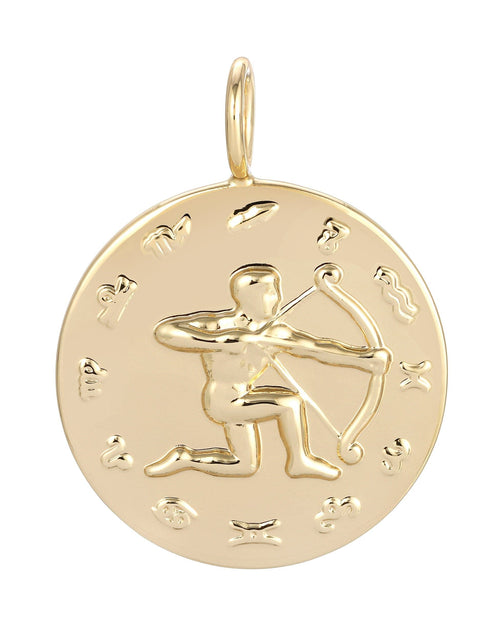 Load image into Gallery viewer, Zodiac Pendant Sagittarius by eklexic jewelry
