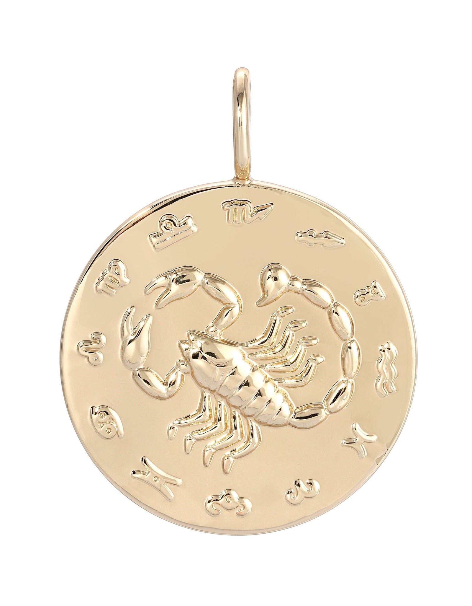 Zodiac Pendant Scorpio by eklexic jewelry