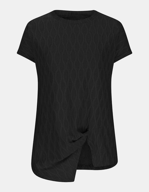Load image into Gallery viewer, Full Size Round Neck Short Sleeve T-Shirt
