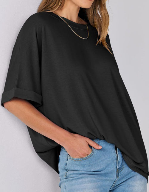Load image into Gallery viewer, Round Neck Half Sleeve T-Shirt
