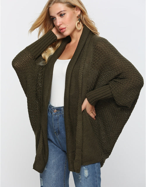 Load image into Gallery viewer, Angel Wings Open Front Batwing Sleeve Cardigan
