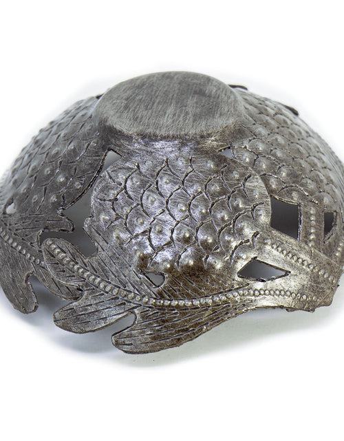 Load image into Gallery viewer, Fruit on Vine Haitian Metal Drum Votive by Global Crafts Wholesale
