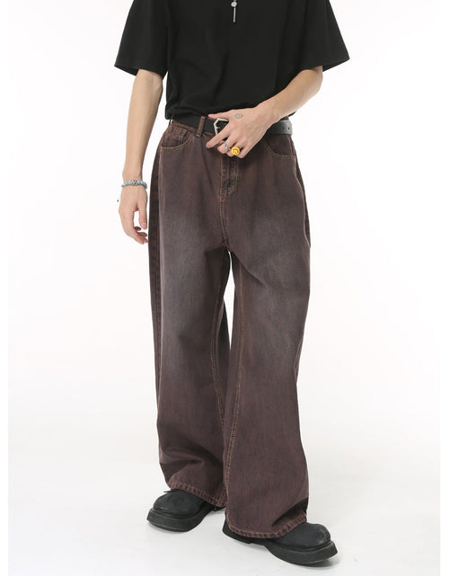 Load image into Gallery viewer, Straight-Leg Jeans with Pockets
